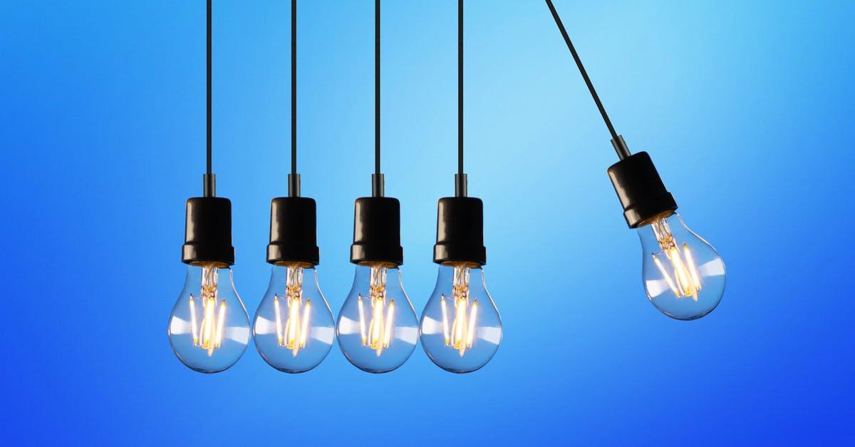 Stol korrekt for meget Forskellige typer lamper til en god belysning i din bolig – Blue Printer